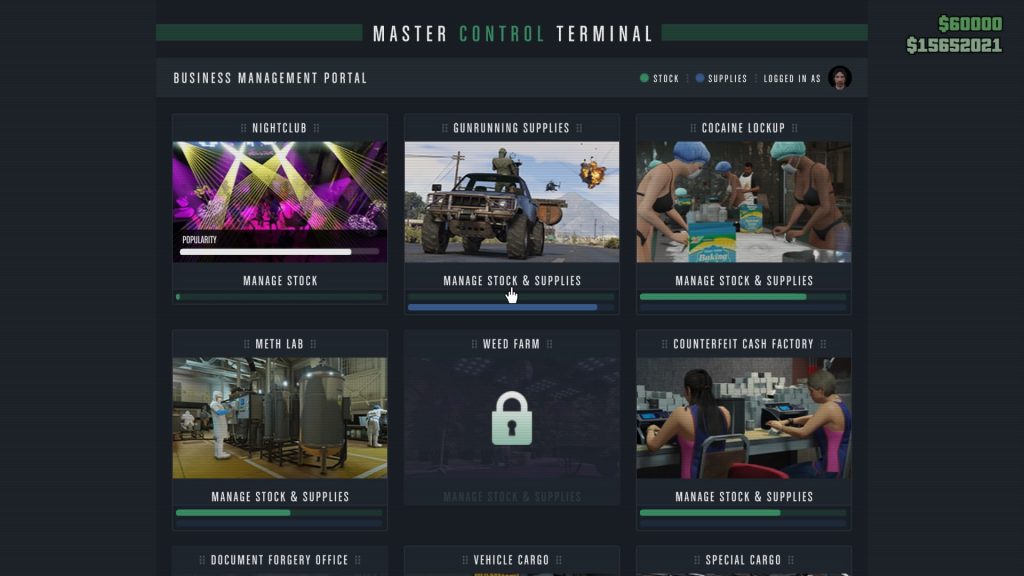 GTA Online Arcades, Master Control Terminal
