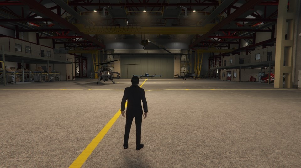 GTA Online hangar